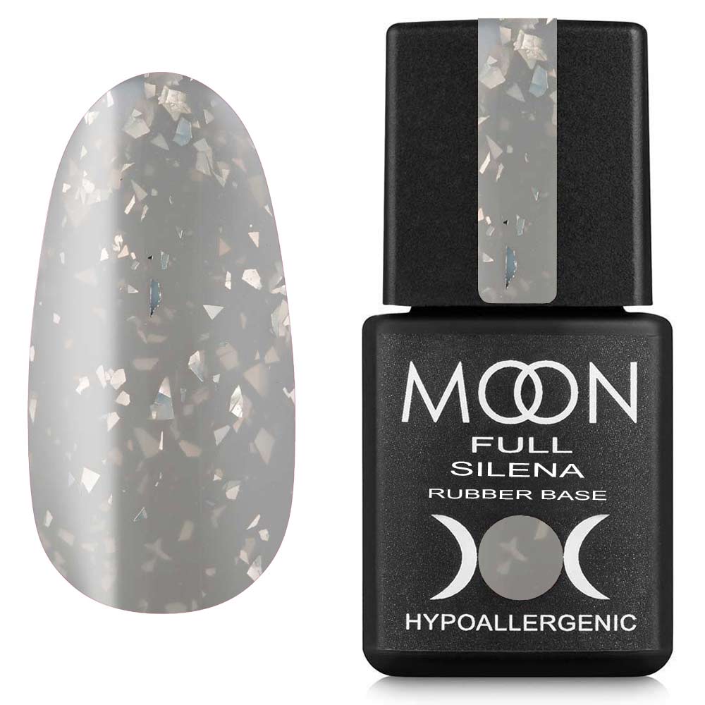 Moon Full Potal Rubber Base Silena Color Gel Nail Polish 0.27 oz 2037