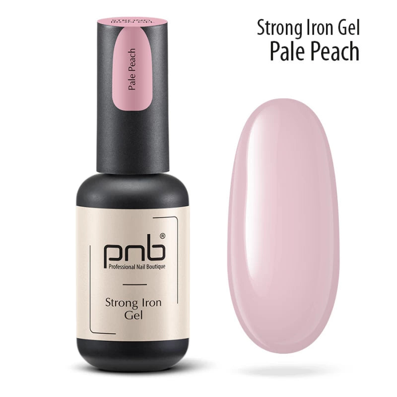 PNB Professional Nail Boutique UV/LED Strong Iron Base Gel with Soak Off Formula 0.28 oz