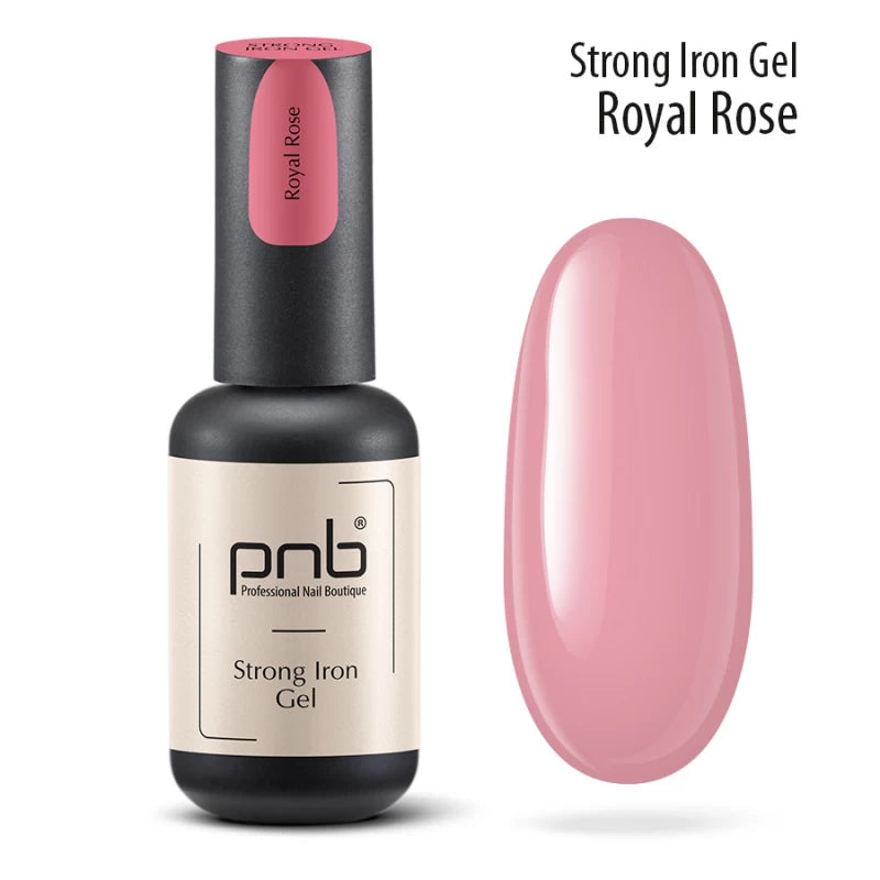 PNB Professional Nail Boutique UV/LED Strong Iron Base Gel with Soak Off Formula 0.28 oz