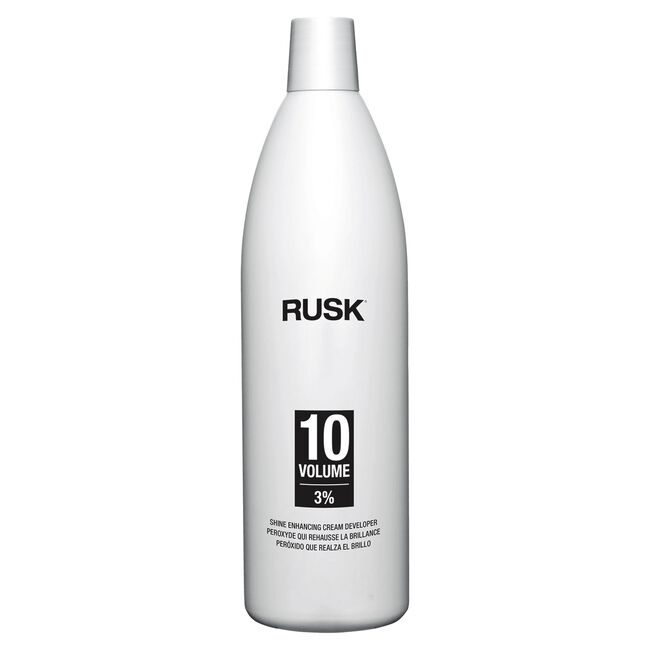Rusk 10 Volume 3% Shine Enhancing Cream Developer 33.8 oz