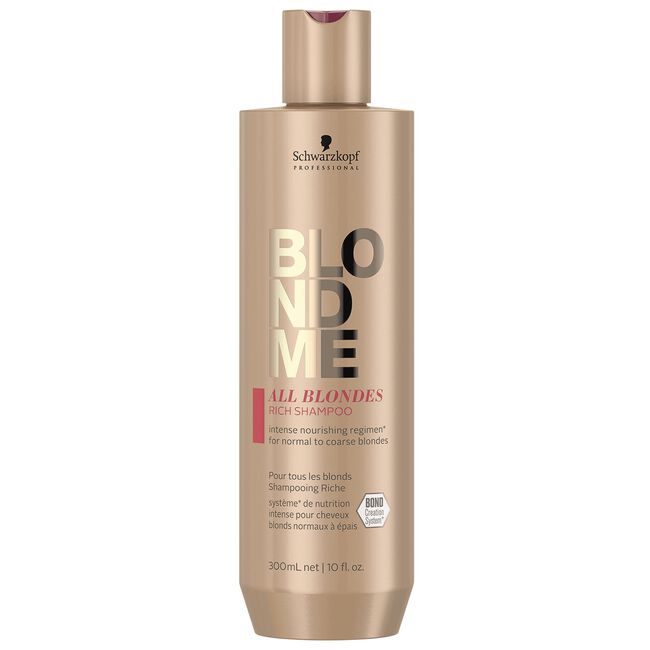 Schwarzkopf BlondMe All Blondes Rich Shampoo 10 oz