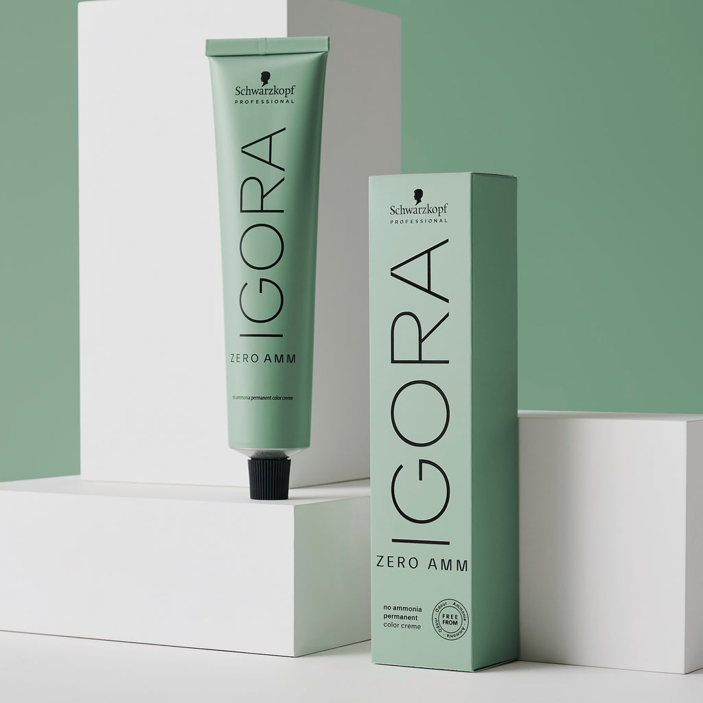 Schwarzkopf IGORA ZERO AMM No Ammonia Permanent Color 2 oz