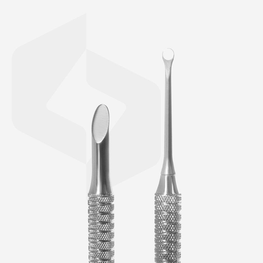 Staleks Pro Expert 51 Type 2 Manicure Pusher Slanted Pusher and Loop Pusher PE-51/2