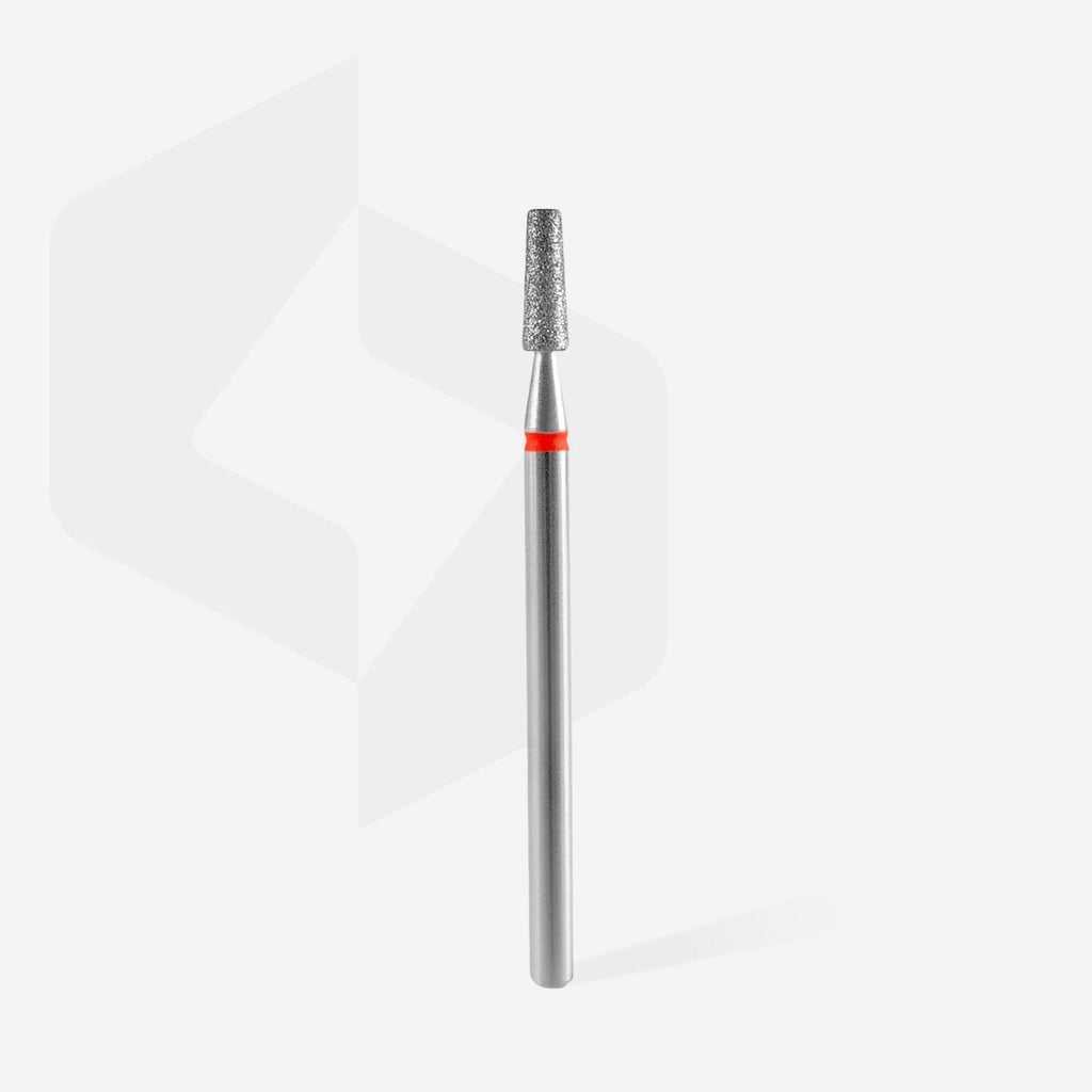 Staleks Pro Expert Diamond Nail Drill Bit Frustum Red Head Diameter 2.5 mm Working Part 8 mm FA70R025/8