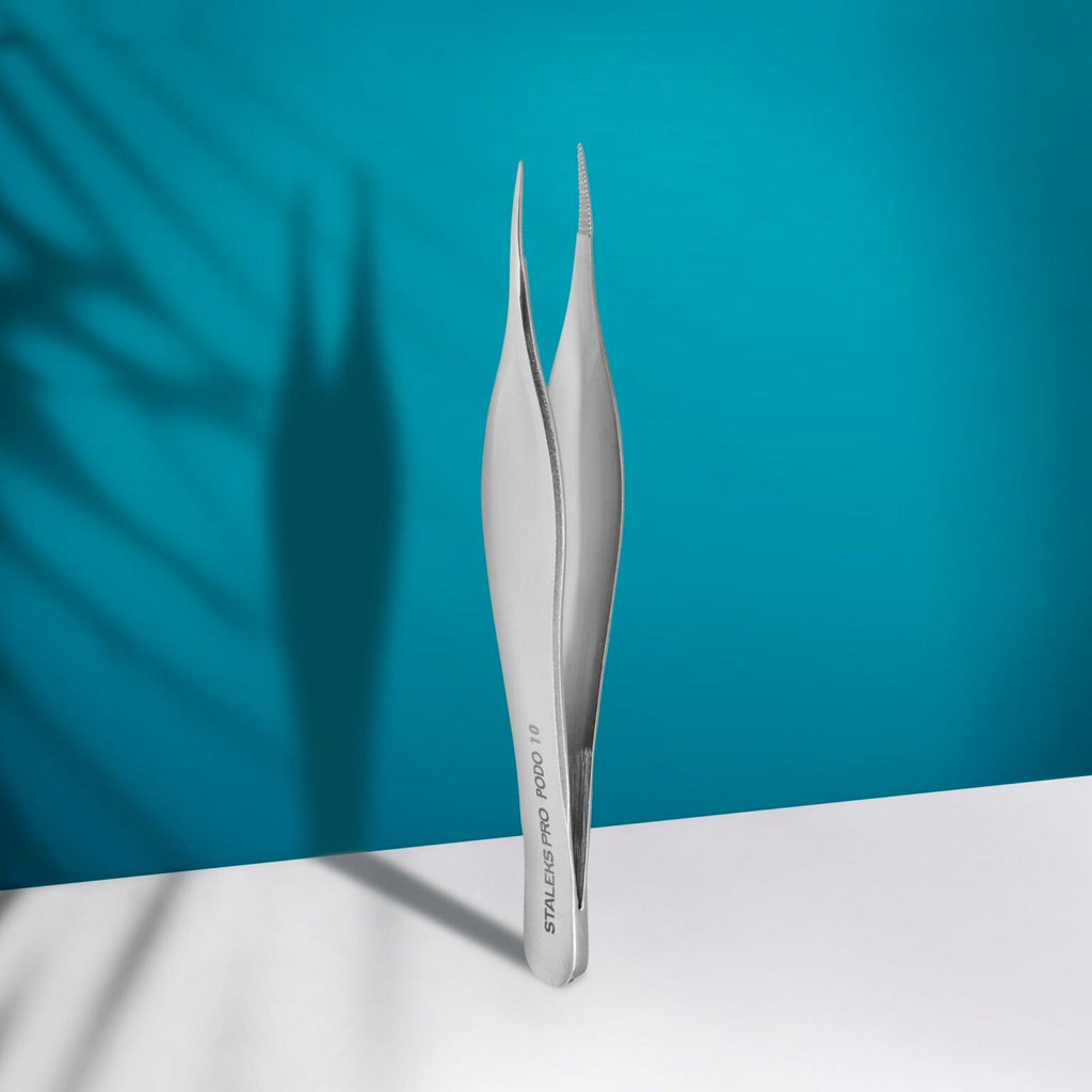 Staleks Pro PODO 10 Podology Splinter Tweezers TP-10