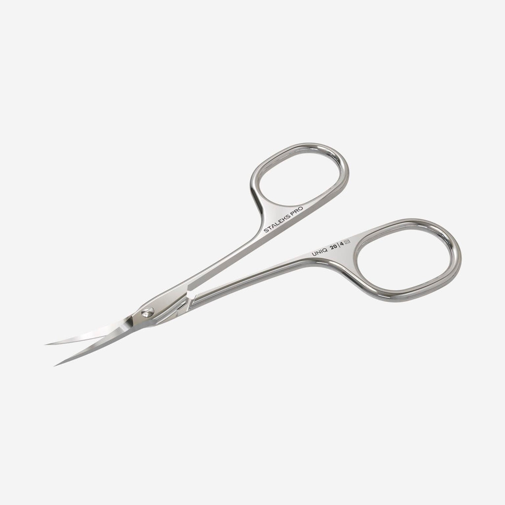 Staleks Pro UNIQ 20 Type 4 Asymmetric Professional Cuticle Scissors SQ-20/4