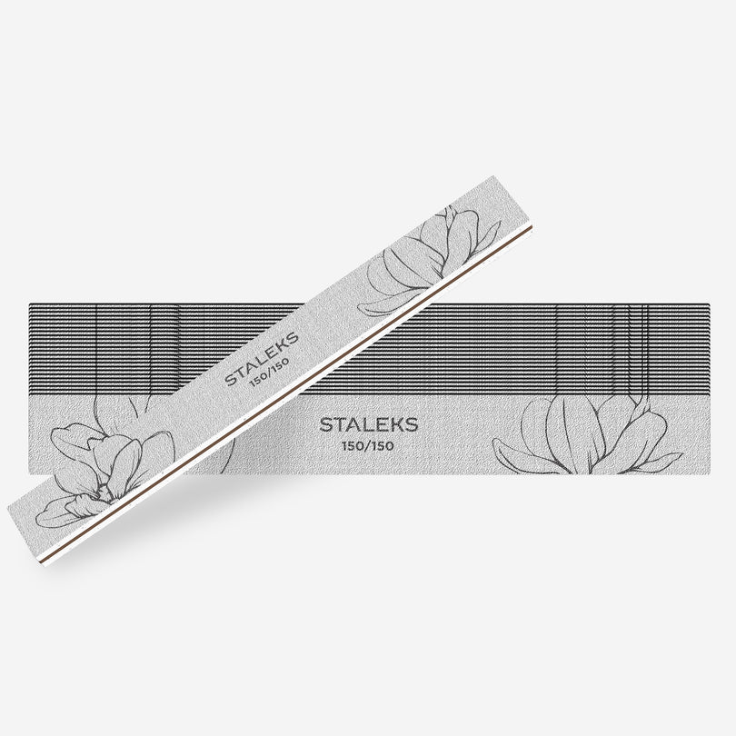 Staleks Expert 20 Straight Mineral Nail File 150/150 grit (25 pc) NFE-20-150/150-25