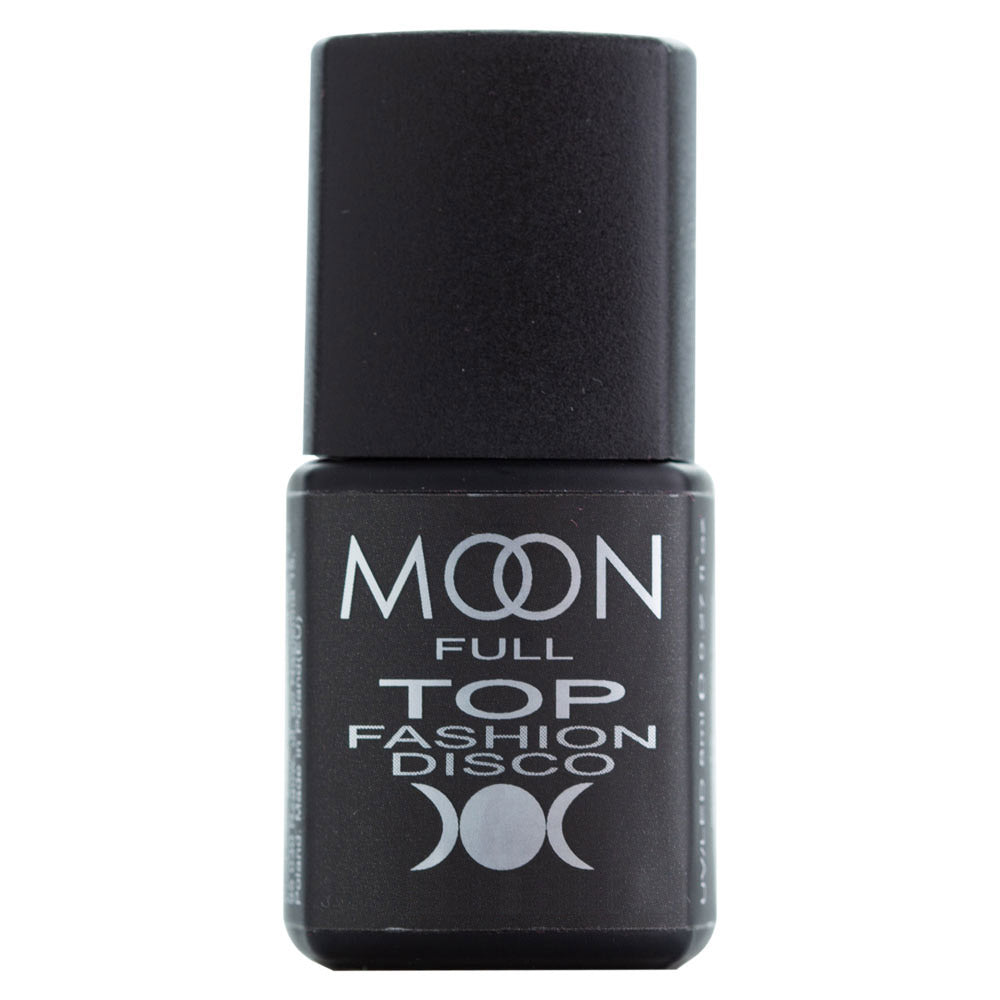 Moon Full Fashion Disco TOP COAT No Sticky Gel Nail Polish 0.27 oz