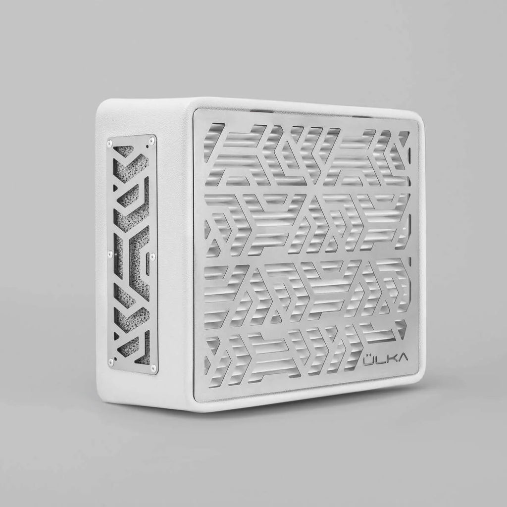 ULKA Premium Desktop Nail Dust Collector with Hepa Filter White