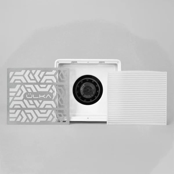 ULKA Premium Desktop Nail Dust Collector with Hepa Filter White