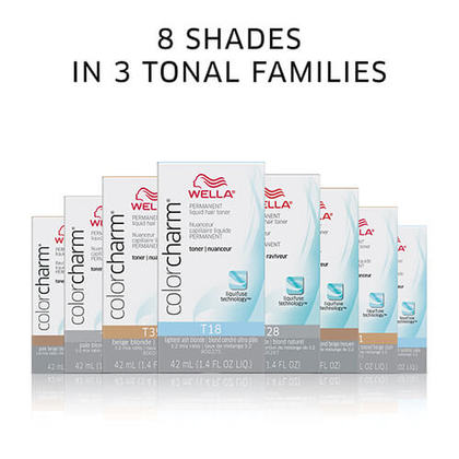 Wella Color Charm Permanent Liquid Toner 1.4 oz Toners