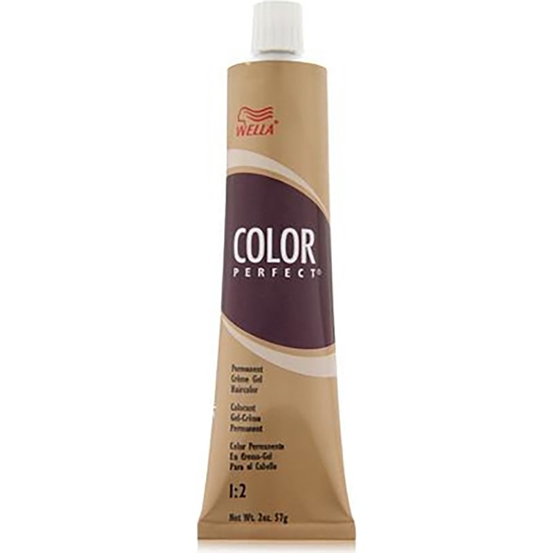 Wella Color Perfect Permanent Creme Gel Hair Color 2 oz