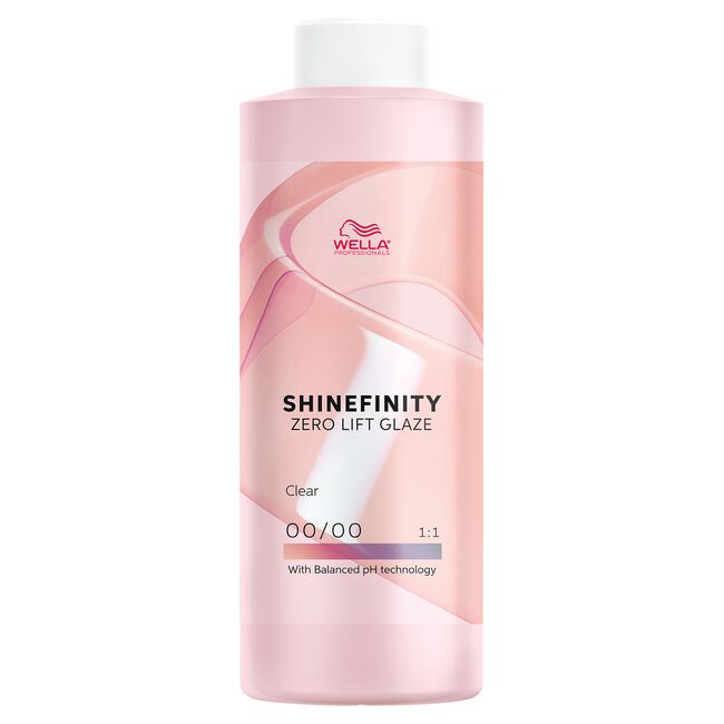 Wella Shinefinity Zero Lift Glaze Color Demi-Permanent 00/00 Clear XL 35.3 oz