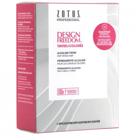 Zotos Design Freedom Tinted Alkaline Perm for Tinted Hair Firm