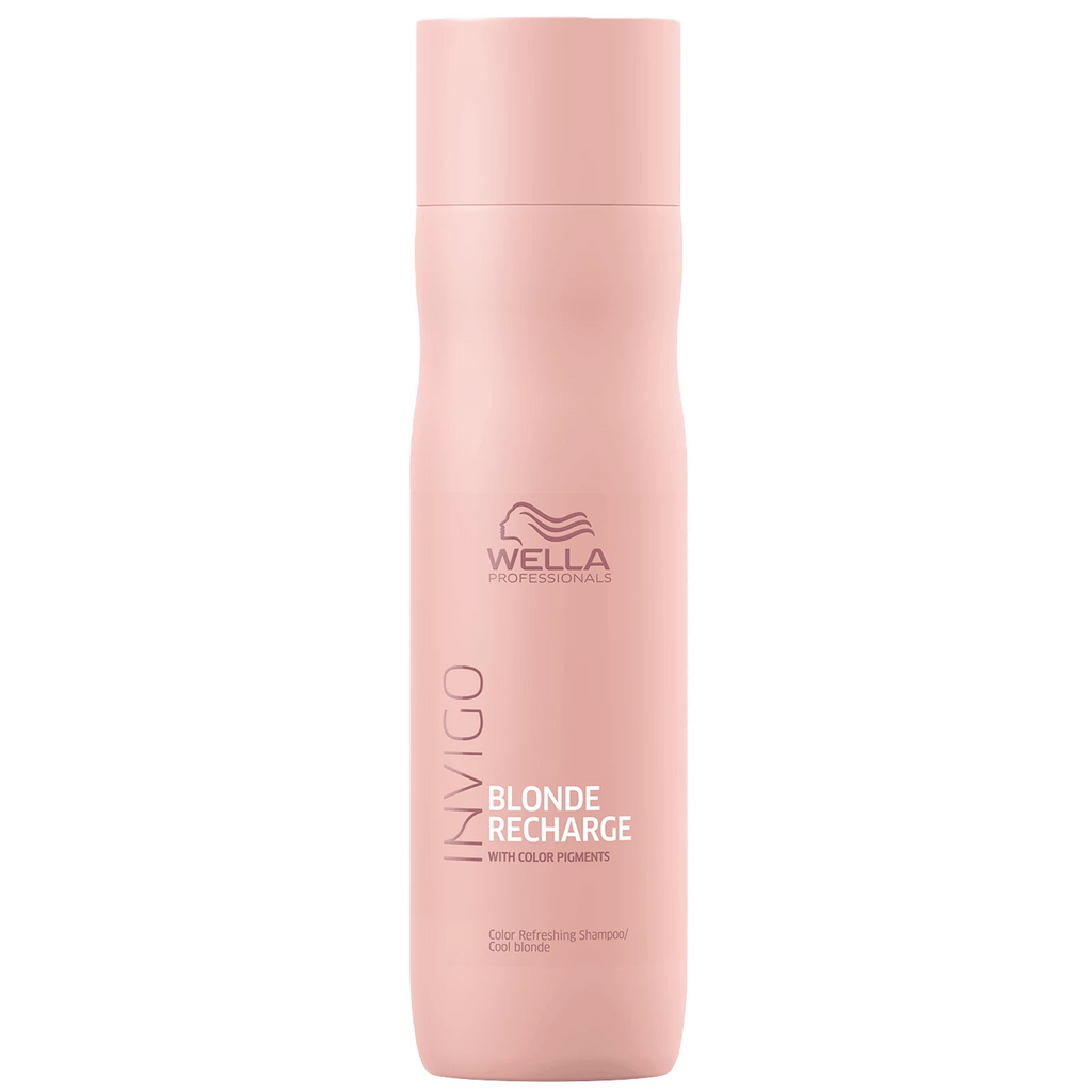 Wella Invigo Blonde Recharge Color Refreshing Shampoo for Cool Blonde