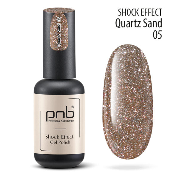 PNB Professional Nail Boutique Reflective Gel Nail Polish Color 0.28 oz Shock Effect