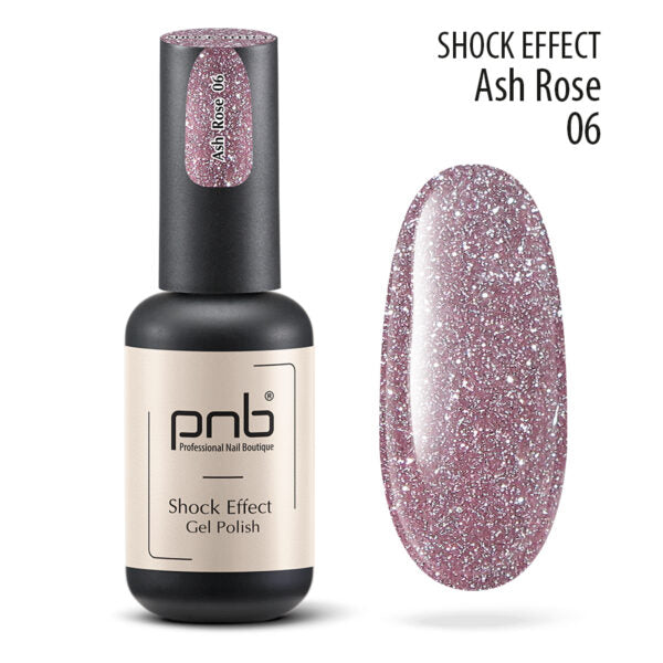 PNB Professional Nail Boutique Reflective Gel Nail Polish Color 0.28 oz Shock Effect