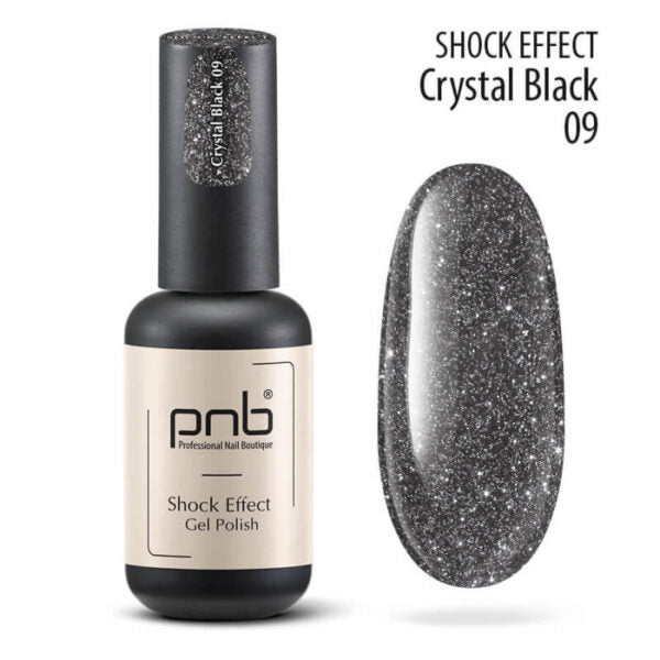 PNB Professional Nail Boutique Reflective Gel Nail Polish Color 0.28 oz Shock Effect