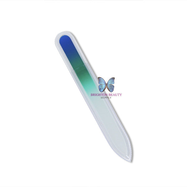 Crystal Colored Nail Files SMALL File (Royal Blue-Green)
