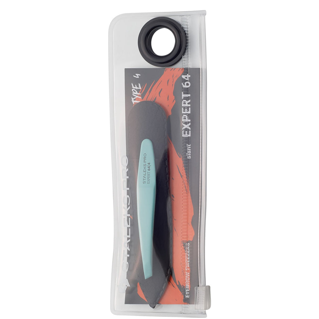 Staleks Pro Expert 64 Type 4 Eyebrow Tweezers TE-64/4