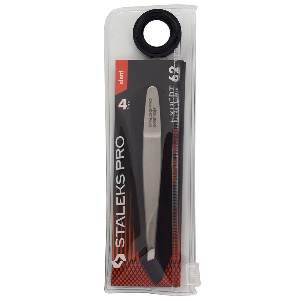 Staleks Pro Expert 62 Type 4 Eyebrow Tweezers TE-62/4