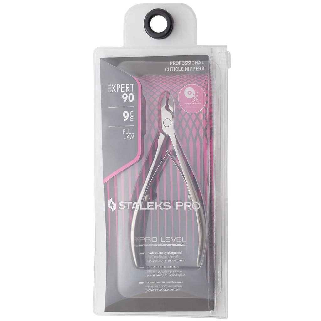 Staleks Pro Expert 90 Professional Cuticle Nippers 9 mm NE-90-9