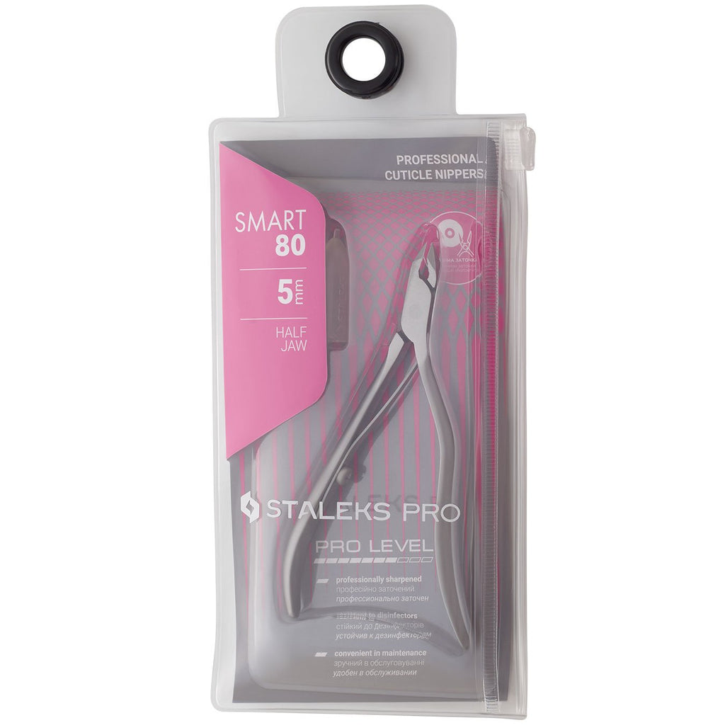 Staleks Pro Smart 80 Professional Cuticle Nippers 5 mm NS-80-5