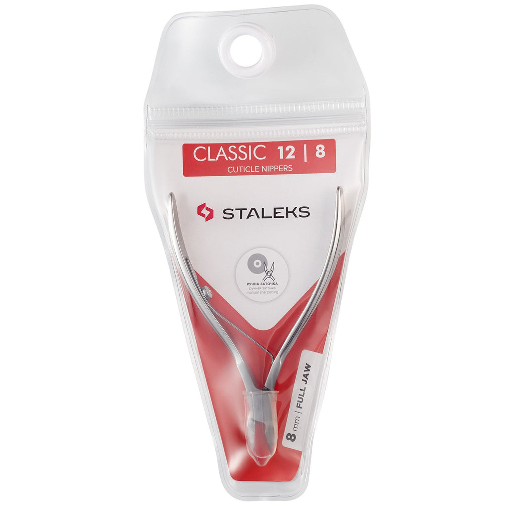 Staleks Classic 12 Cuticle Nippers 8 mm Full Jaw NC-12-8