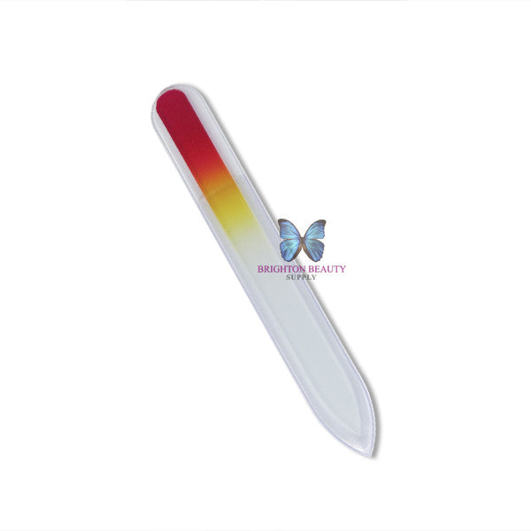 Crystal Colored Nail Files SMALL File (Red-Yellow)