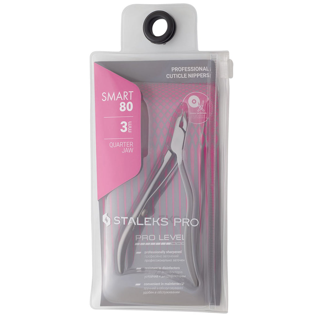 Staleks Pro Smart 80 Professional Cuticle Nippers 3 mm NS-80-3