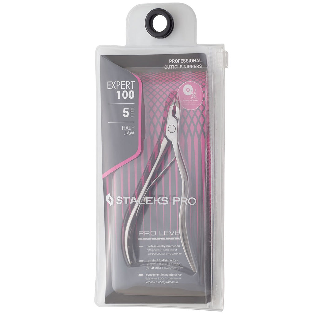 Staleks Pro Expert 100 Professional Cuticle Nippers 5 mm NE-100-5