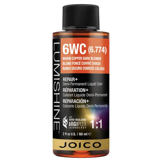 Joico Lumishine Repair+ Demi-Permanent Liquid Color Ammonia-Free 2 oz