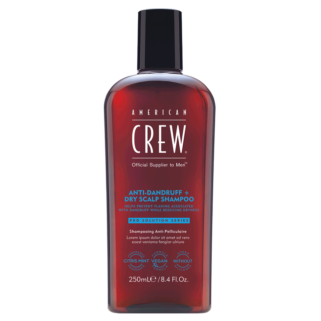 American Crew Anti Dandruff + Dry Scalp Shampoo 8.4 oz