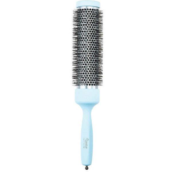 Creative Hair Tools Azzurro Ceramic Thermal Extra Long Round Hair Brush 7.75 Inch Long