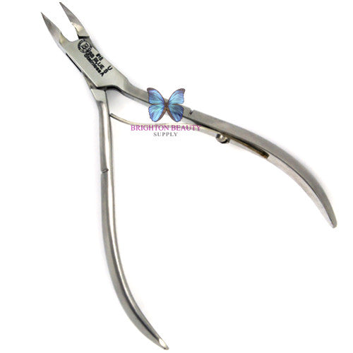 Bianco Brothers 4 Inch Cuticle Nipper Full Jaw BB Blue #18 Single Spring