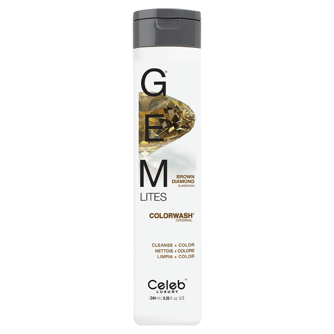 Celeb Luxury Gem Lites Colorwash Cleanser + Color 8.5 oz