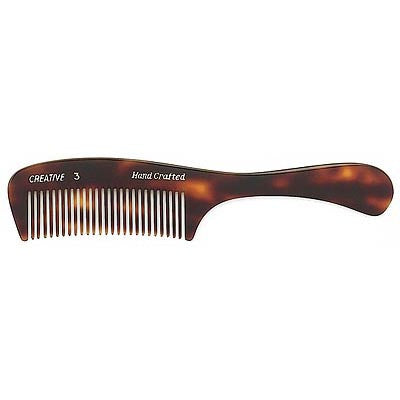 Creative Hairtools Handmade Tortoise Combs C3