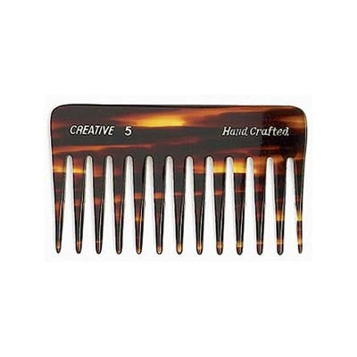 Creative Hairtools Handmade Tortoise Combs C5T