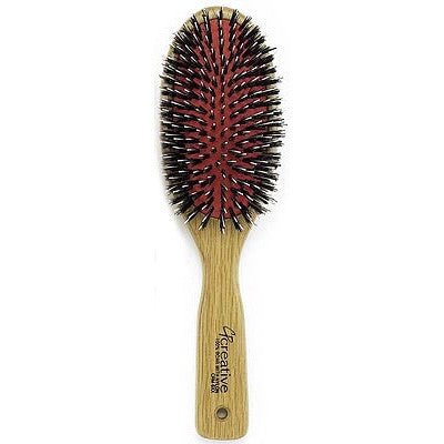Creative Hair Tools Eco-Friendly Mixed Bristle Paddle Hair Brush CRM6XX
