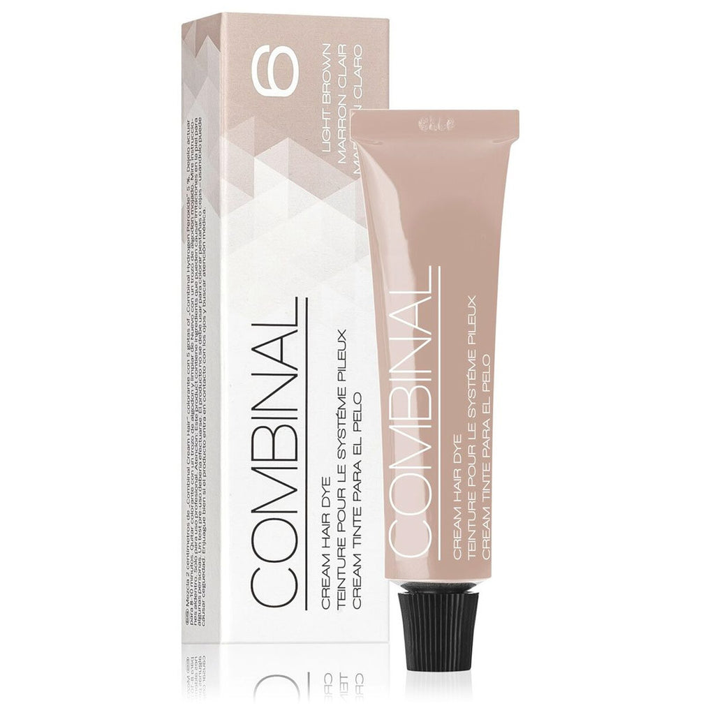 Combinal Cream Hair Dye Brown 0.5 oz Light Brown