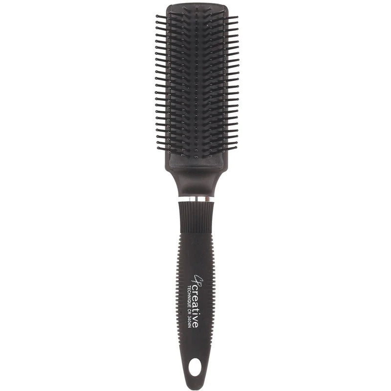 Creative Hair Tools Technique Static Free 9 Row Styling Hair Brush CR3404N