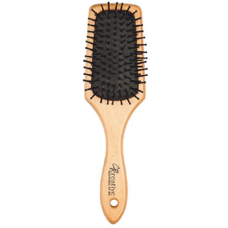 Creative Hair Tools Eco-Friendly Wood Paddle Hair Brush