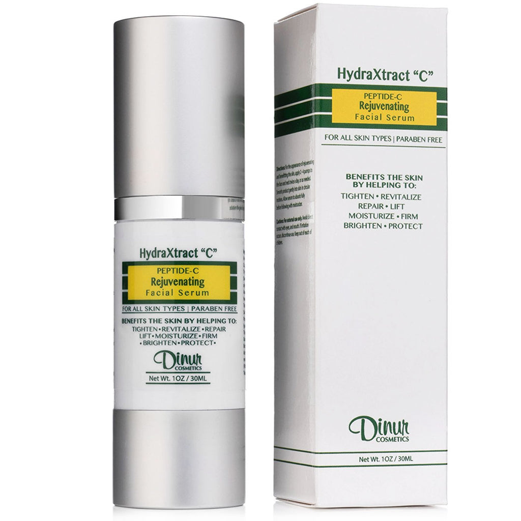 Dinur Cosmetics HydraXtract C Rejuvenating Facial Serum Peptide-C 1 oz