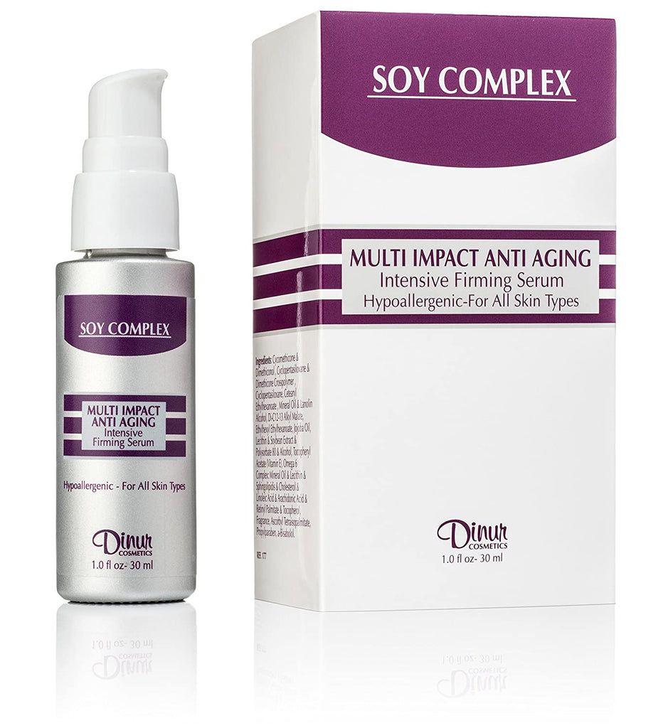Dinur Soy Complex Multi Impact Anti Aging Intensive Firming Serum 1 oz