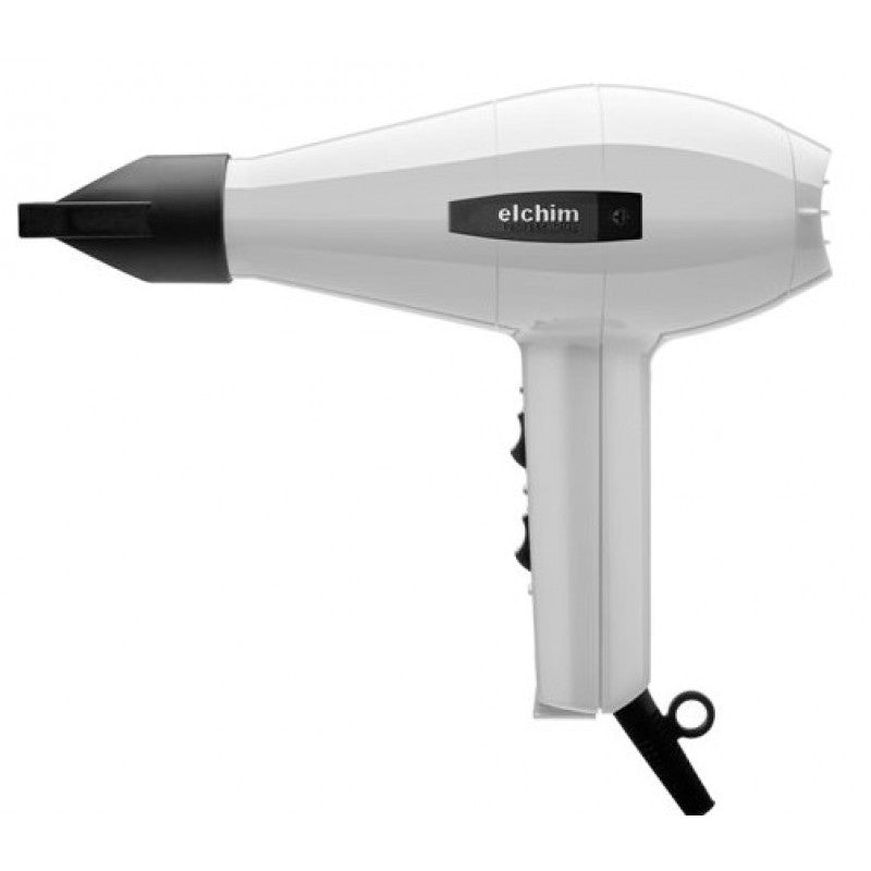 Elchim 2001 High Pressure Hair Dryer White
