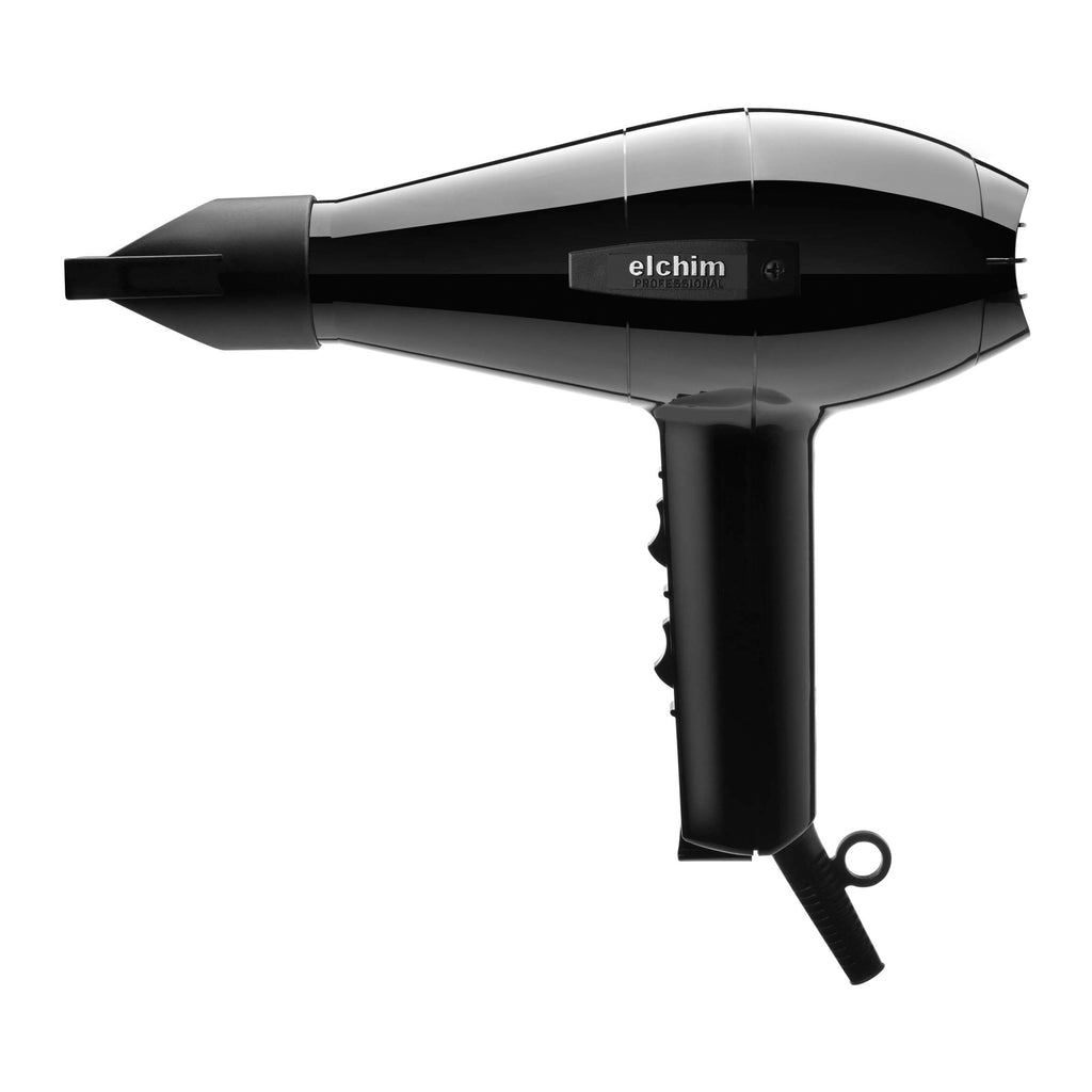 Elchim 2001 High Pressure Hair Dryer Black