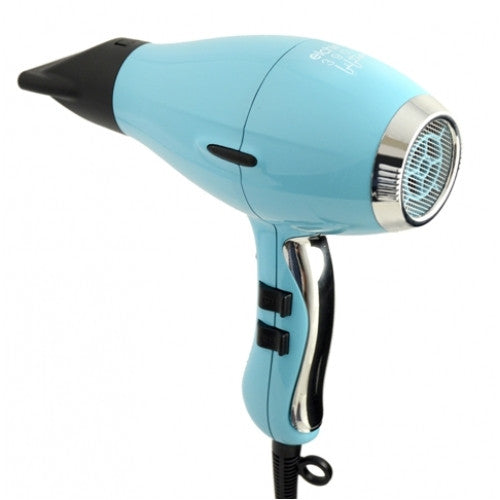 Elchim 3900 Light Ionic Ceramic Hair Dryer Fifties Retro Blue