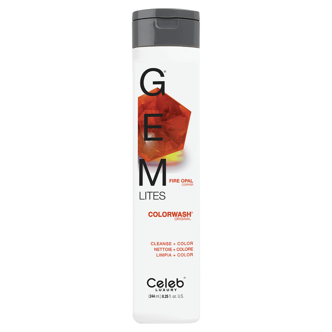 Celeb Luxury Gem Lites Colorwash Cleanser + Color 8.5 oz