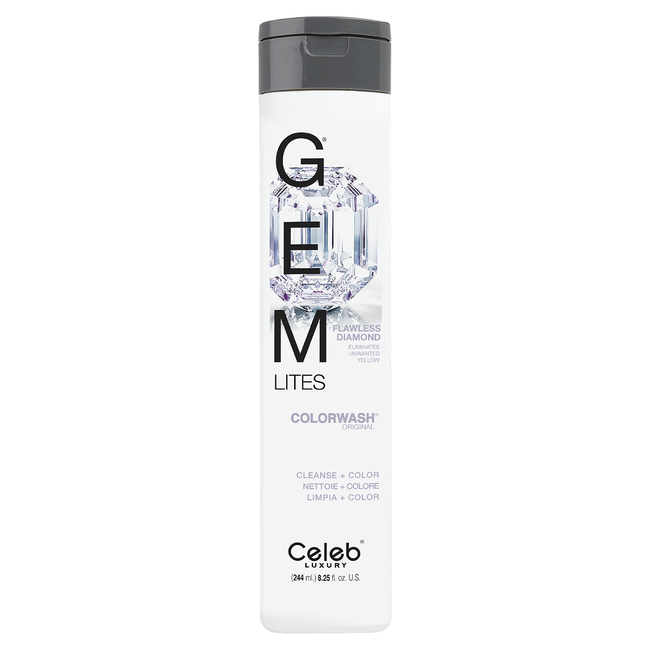 Celeb Luxury Gem Lites Colorwash Cleanser + Color 8.5 oz