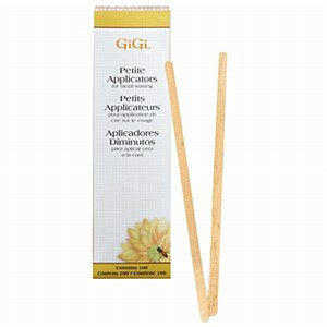 Gigi Petite Applicators for Facial Waxing 100 pk 0415